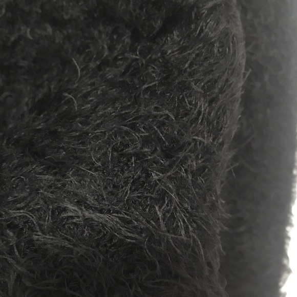 Forever 21 Black Fluffy Sweater - Picture 3 of 3